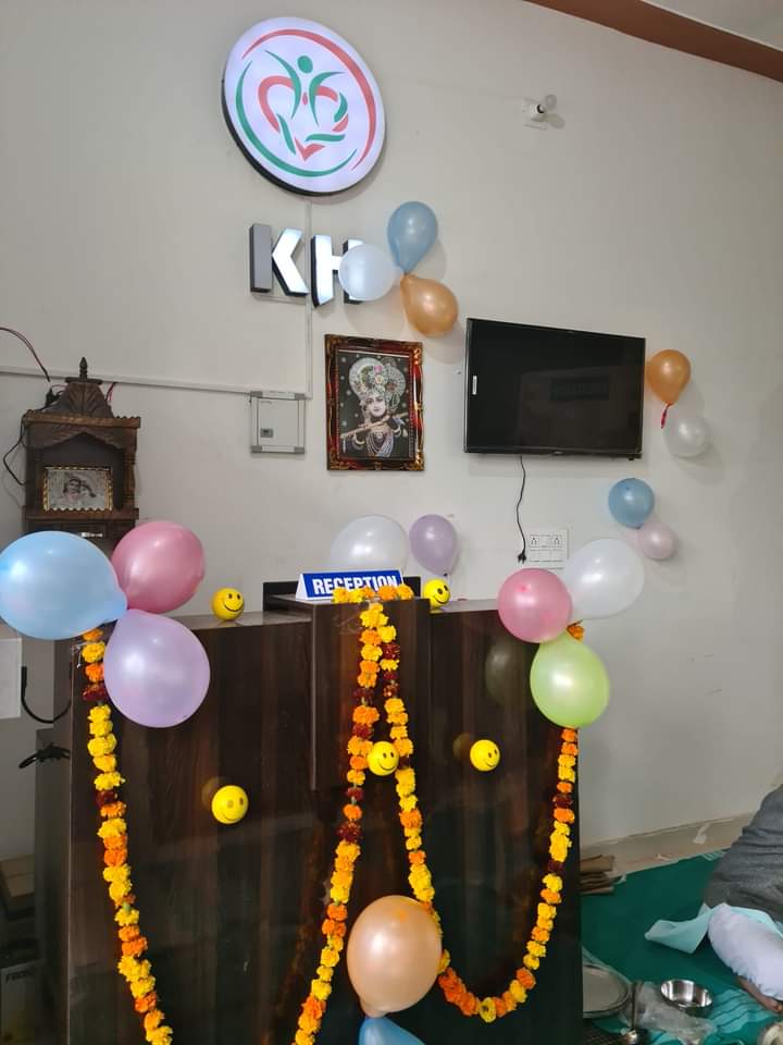 Welcoming Reception - Krishna Hospital Karnal facility